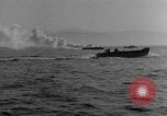 Image of invasion convoy Salerno Italy, 1943, second 44 stock footage video 65675068633