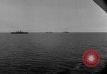 Image of invasion convoy Salerno Italy, 1943, second 9 stock footage video 65675068634