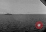 Image of invasion convoy Salerno Italy, 1943, second 15 stock footage video 65675068634