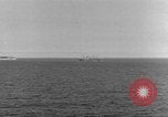 Image of invasion convoy Salerno Italy, 1943, second 28 stock footage video 65675068634