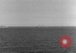 Image of invasion convoy Salerno Italy, 1943, second 31 stock footage video 65675068634