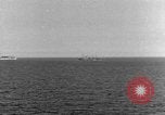 Image of invasion convoy Salerno Italy, 1943, second 32 stock footage video 65675068634