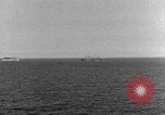 Image of invasion convoy Salerno Italy, 1943, second 34 stock footage video 65675068634