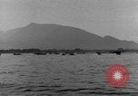 Image of invasion convoy Salerno Italy, 1943, second 25 stock footage video 65675068635