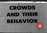Image of college student 1960's crowd behavior United States USA, 1953, second 1 stock footage video 65675068644