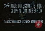 Image of geophysical activities Massachusetts United States USA, 1950, second 32 stock footage video 65675068658
