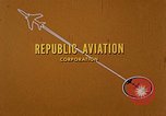 Image of F-105B California United States USA, 1956, second 4 stock footage video 65675068667