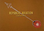 Image of F-105B California United States USA, 1956, second 6 stock footage video 65675068667