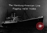 Immagine di Navi della Hamburg-American steamship line Oceano atlantico, 1931, secondo 49 filmato di repertorio 65675068685
