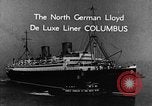 Immagine di Navi della Hamburg-American steamship line Oceano atlantico, 1931, secondo 54 filmato di repertorio 65675068685
