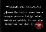 Standbild Passagier steamship Anreise Willemstad Curacao, 1936, aus Sekunde 4 historischem Filmmaterial Videoclip 65675068691