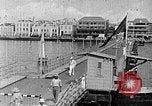 Standbild Passagier steamship Anreise Willemstad Curacao, 1936, aus Sekunde 10 historischem Filmmaterial Videoclip 65675068691