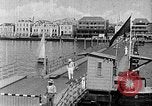 Standbild Passagier steamship Anreise Willemstad Curacao, 1936, aus Sekunde 11 historischem Filmmaterial Videoclip 65675068691