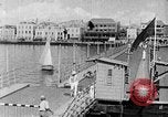 Standbild Passagier steamship Anreise Willemstad Curacao, 1936, aus Sekunde 13 historischem Filmmaterial Videoclip 65675068691