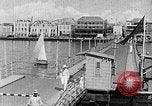 Standbild Passagier steamship Anreise Willemstad Curacao, 1936, aus Sekunde 14 historischem Filmmaterial Videoclip 65675068691
