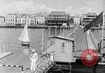 Standbild Passagier steamship Anreise Willemstad Curacao, 1936, aus Sekunde 16 historischem Filmmaterial Videoclip 65675068691