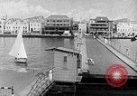 Standbild Passagier steamship Anreise Willemstad Curacao, 1936, aus Sekunde 22 historischem Filmmaterial Videoclip 65675068691