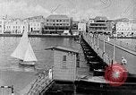 Standbild Passagier steamship Anreise Willemstad Curacao, 1936, aus Sekunde 27 historischem Filmmaterial Videoclip 65675068691