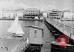 Standbild Passagier steamship Anreise Willemstad Curacao, 1936, aus Sekunde 29 historischem Filmmaterial Videoclip 65675068691