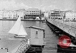 Standbild Passagier steamship Anreise Willemstad Curacao, 1936, aus Sekunde 30 historischem Filmmaterial Videoclip 65675068691
