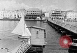 Standbild Passagier steamship Anreise Willemstad Curacao, 1936, aus Sekunde 32 historischem Filmmaterial Videoclip 65675068691