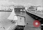 Standbild Passagier steamship Anreise Willemstad Curacao, 1936, aus Sekunde 33 historischem Filmmaterial Videoclip 65675068691