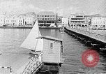 Standbild Passagier steamship Anreise Willemstad Curacao, 1936, aus Sekunde 34 historischem Filmmaterial Videoclip 65675068691