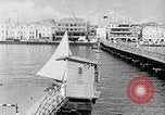 Standbild Passagier steamship Anreise Willemstad Curacao, 1936, aus Sekunde 36 historischem Filmmaterial Videoclip 65675068691