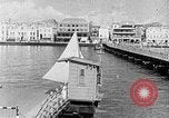 Standbild Passagier steamship Anreise Willemstad Curacao, 1936, aus Sekunde 38 historischem Filmmaterial Videoclip 65675068691