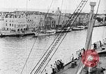 Standbild Passagier steamship Anreise Willemstad Curacao, 1936, aus Sekunde 46 historischem Filmmaterial Videoclip 65675068691