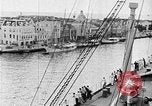 Standbild Passagier steamship Anreise Willemstad Curacao, 1936, aus Sekunde 48 historischem Filmmaterial Videoclip 65675068691