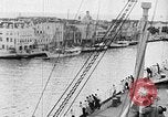 Standbild Passagier steamship Anreise Willemstad Curacao, 1936, aus Sekunde 49 historischem Filmmaterial Videoclip 65675068691