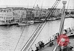 Standbild Passagier steamship Anreise Willemstad Curacao, 1936, aus Sekunde 51 historischem Filmmaterial Videoclip 65675068691