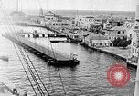 Standbild Passagier steamship Anreise Willemstad Curacao, 1936, aus Sekunde 57 historischem Filmmaterial Videoclip 65675068691