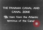 Image of Panama Canal Zone Panama Canal, 1936, second 1 stock footage video 65675068695