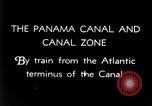 Image of Panama Canal Zone Panama Canal, 1936, second 5 stock footage video 65675068695