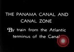 Image of Panama Canal Zone Panama Canal, 1936, second 10 stock footage video 65675068695