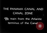 Image of Panama Canal Zone Panama Canal, 1936, second 11 stock footage video 65675068695