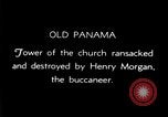 Image of Ruins of the Cathedral of Nuestra Señora de la Asunción Panama, 1936, second 5 stock footage video 65675068696