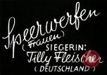 Image of Fleisher wins Javelin in 1936 Olympics Berlin Germany, 1936, second 16 stock footage video 65675068701