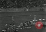 Image of Johnson and Owens in 1936 Olympics Berlin Germany, 1936, second 31 stock footage video 65675068702