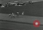 Image of Johnson and Owens in 1936 Olympics Berlin Germany, 1936, second 49 stock footage video 65675068702