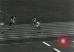 Image of Johnson and Owens in 1936 Olympics Berlin Germany, 1936, second 54 stock footage video 65675068702