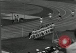 Image of Johnson and Owens in 1936 Olympics Berlin Germany, 1936, second 58 stock footage video 65675068702