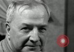 Image of Man listens to vintage radio United States USA, 1935, second 17 stock footage video 65675068706