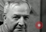 Image of Man listens to vintage radio United States USA, 1935, second 21 stock footage video 65675068706