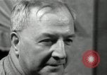 Image of Man listens to vintage radio United States USA, 1935, second 25 stock footage video 65675068706