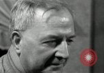 Image of Man listens to vintage radio United States USA, 1935, second 29 stock footage video 65675068706