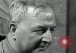 Image of Man listens to vintage radio United States USA, 1935, second 30 stock footage video 65675068706