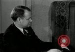 Image of American family listening to their radio United States USA, 1935, second 9 stock footage video 65675068707